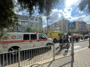 اصابة متوسطة لراكب دراجة كهربائية بحادث طرق جنوب يافا